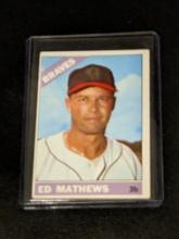 1966 Topps - #200 Eddie Mathews