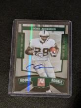 133/499 SP 2010 Donruss Elite Turn of the Century  Andre' Anderson Andre Rookie Auto RC