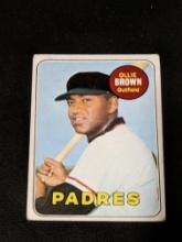 1969 Topps #149 Ollie Brown San Diego Padres Vintage Baseball Card