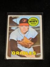 1969 Topps #652 Eddie Watt Baltimore Orioles MLB Vintage Baseball Card