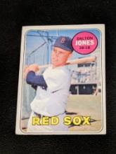 1969 Topps #457 Dalton Jones Boston Red Sox Vintage Baseball Card
