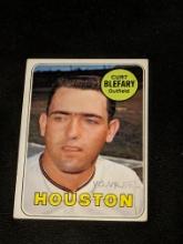 1969 Topps #458 Curt Blefary Houston Astros Vintage Baseball Card