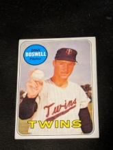 1969 Topps Baseball #459 Dave Boswell