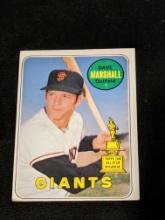 1969 Topps #464 Dave Marshall San Francisco Giants Vintage Baseball Card