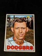 1967 Topps Jim Hickman #346 - Los Angeles Dodgers - Vintage