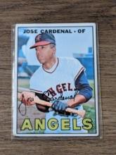 1967 Topps Baseball Card #193 Jose Cardenal, Vintage