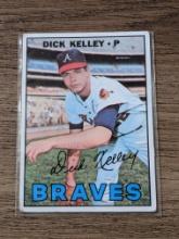 1967 Topps #138 Dick Kelley Atlanta Braves MLB Vintage Baseball Card
