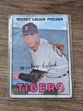 Mickey Lolich 1967 Topps Baseball Card #88 Detroit Tigers Vintage MLB