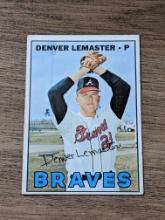 1967 Topps Baseball Denver Lemaster #288 Atlanta Braves Vintage
