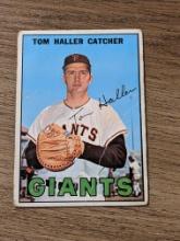 1967 Topps #65 Tom Haller San Francisco Giants Vintage Baseball Card