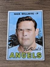1967 Topps #249 Nick Willhite California Angels Vintage Baseball Card