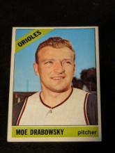 1966 Topps Moe Drabowsky Baltimore Orioles Vintage Baseball Card #291