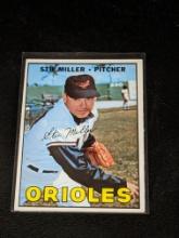 1967 Topps #345 Stu Miller Baltimore Orioles Vintage Baseball Card