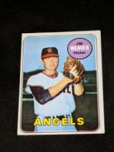1969 Topps #134 Jim Weaver Vintage California Angels Baseball Card