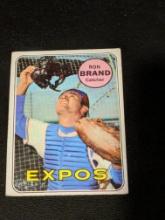 1969 Topps #549 Ron Brand Vintage Montreal Expos Baseball Card