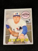Vintage1969 Topps #496 Larry Jaster Montreal Expos Vintage Baseball Card