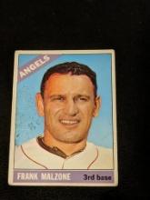 1966 Topps #152 Frank Malzone LA Angels Vintage Old Baseball Card