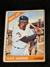 Topps baseball card 1966 floyd patterson Chicago white sox # 8