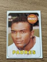 1969 Topps #501 Tony Gonzalez San Diego Padres Vintage Baseball Card