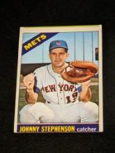 1966 Topps Baseball #17 Johnny Stephenson New York Mets Vintage
