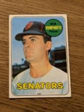 1969 Topps #84 Bob Humphreys Vintage Washington Senators Baseball Card