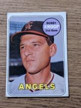 1969 Topps #445 Bobby Knoop California Angels Vintage Baseball Card