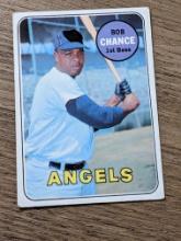1969 Topps #523 Bob Chance California Angels Vintage Baseball Card