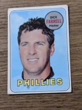 Dick Farrell 1969 Topps #531 Philadelphia Phillies Vintage Baseball Card