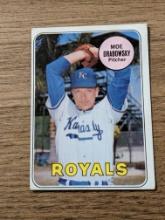 1969 Topps #508 Moe Drabowsky Kansas City Royals Vintage Baseball Card