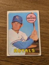 1969 Topps #529 Ed Kirkpatrick Vintage Kansas City Royals Baseball Card