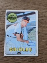 1969 Topps #228 Dave Leonhard Baltimore Orioles Vintage Baseball Card