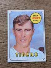 Fred Lasher #373 1969 Topps Vintage Detroit Tigers Baseball Card