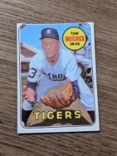 #344 1969 Topps Tom Matchick Detroit Tigers Vintage Baseball
