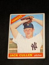 1966 Topps Jack Cullen New York Yankees Vintage Baseball Card #31