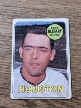 1969 Topps #458 Curt Blefary Houston Astros Vintage Baseball Card