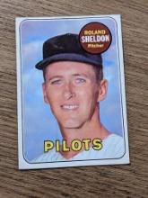 1969 Topps Baseball #413 Roland Sheldon