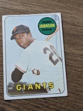 1969 Topps #227 Frank Johnson San Francisco Giants Vintage Baseball Card