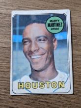 1969 Topps #337 Marty Martinez Houston Astros Vintage Baseball Card