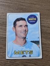 1969 Topps #112 J.C. Martin Vintage New York Mets Baseball Card