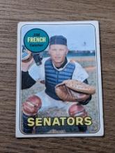 1969 Topps #199 Jim French Washington Senators Vintage Baseball Card