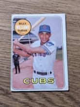 BILLY WILLIAMS 1969 Topps Baseball Vintage Card #450 CUBS