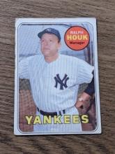 1969 Topps #447 Ralph Houk New York Yankees Vintage Baseball Card