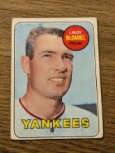 1969 Topps #191 Lindy McDaniel New York Yankees Vintage Baseball Card