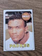 Vintage 1969 Topps #501 Tony Gonzalez San Diego Padres Vintage Baseball Card