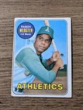 1969 Topps #618 Ramon Webster Oakland Athletics MLB Vintage Baseball Card