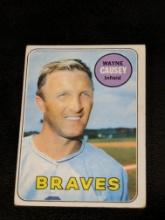 1969 Topps #33 Wayne Causey Vintage Atlanta Braves Baseball Card