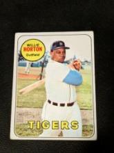 1969 Topps #180 Willie Horton Vintage Detroit Tigers Baseball Card