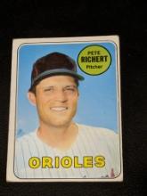 1969 Topps #86 Pete Richert Vintage Baltimore Orioles Baseball Card