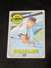 1969 Topps #228 Dave Leonhard Baltimore Orioles MLB Vintage Baseball Card