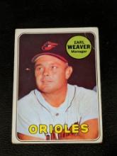 1969 Topps Baseball #516 Earl Weaver